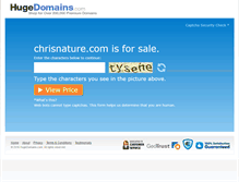 Tablet Screenshot of chrisnature.com